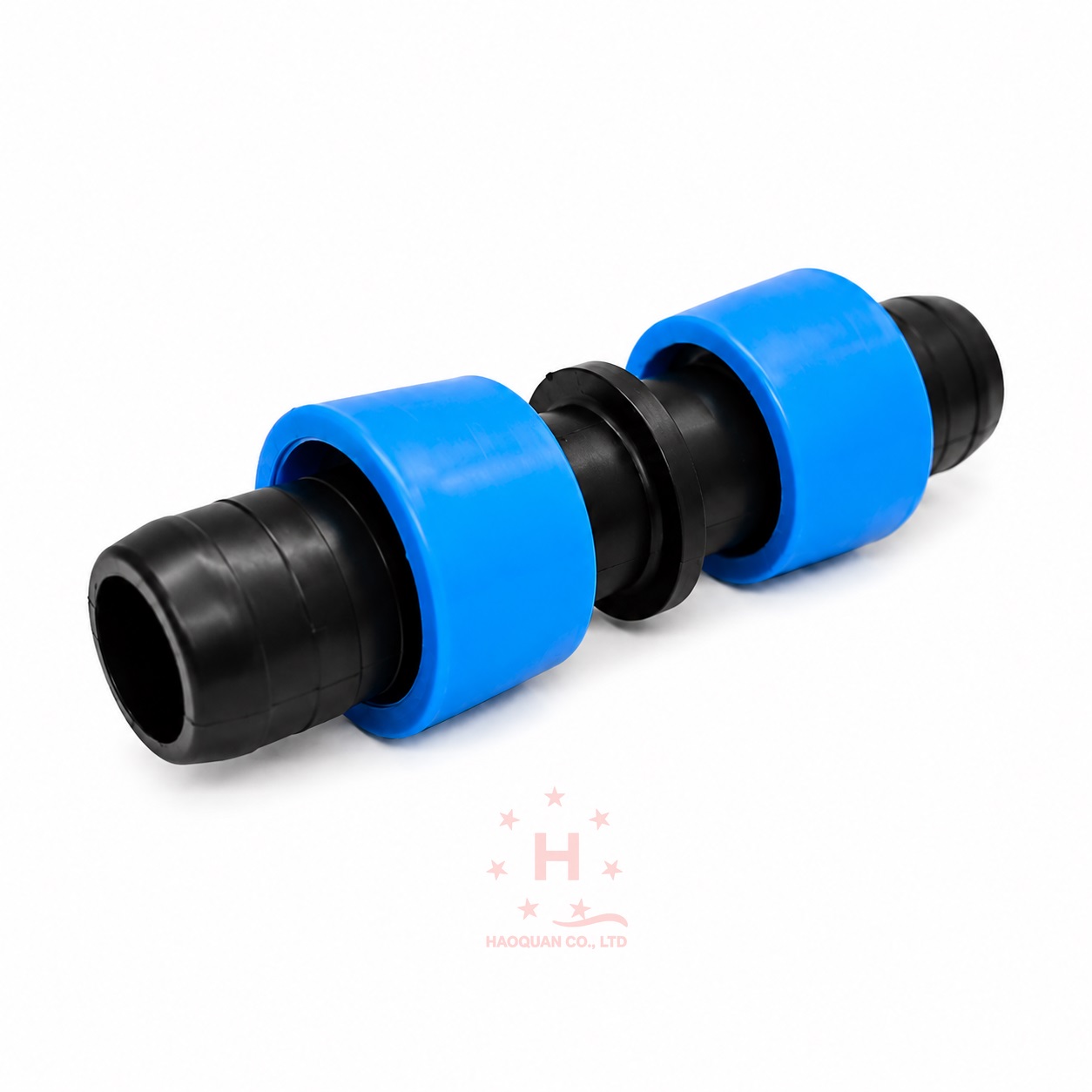 Đầu nối hai đai xanh dây nhỏ giọt 16mm (10 cái/gói) - Ảnh 2